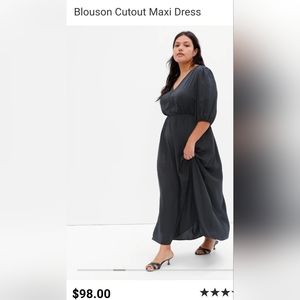 Women's black GAP dress